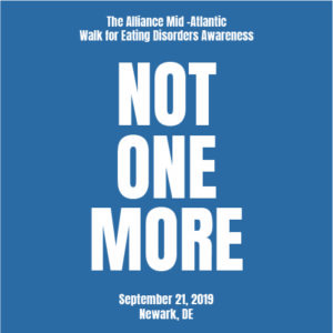 Not One More Delaware Event Image - The Alliance for Eating Disorders