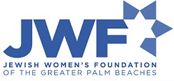 jewish women's foundation of the greater palm beaches blue partner logo