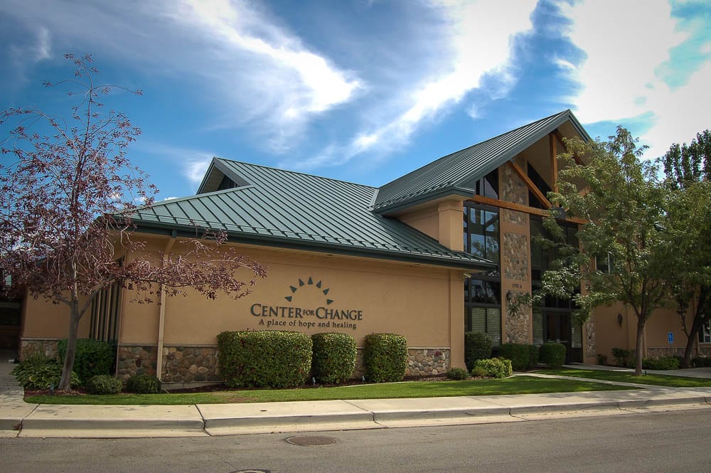 Outside building of Center for Change in Utah