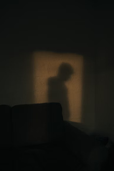 shadow of a man